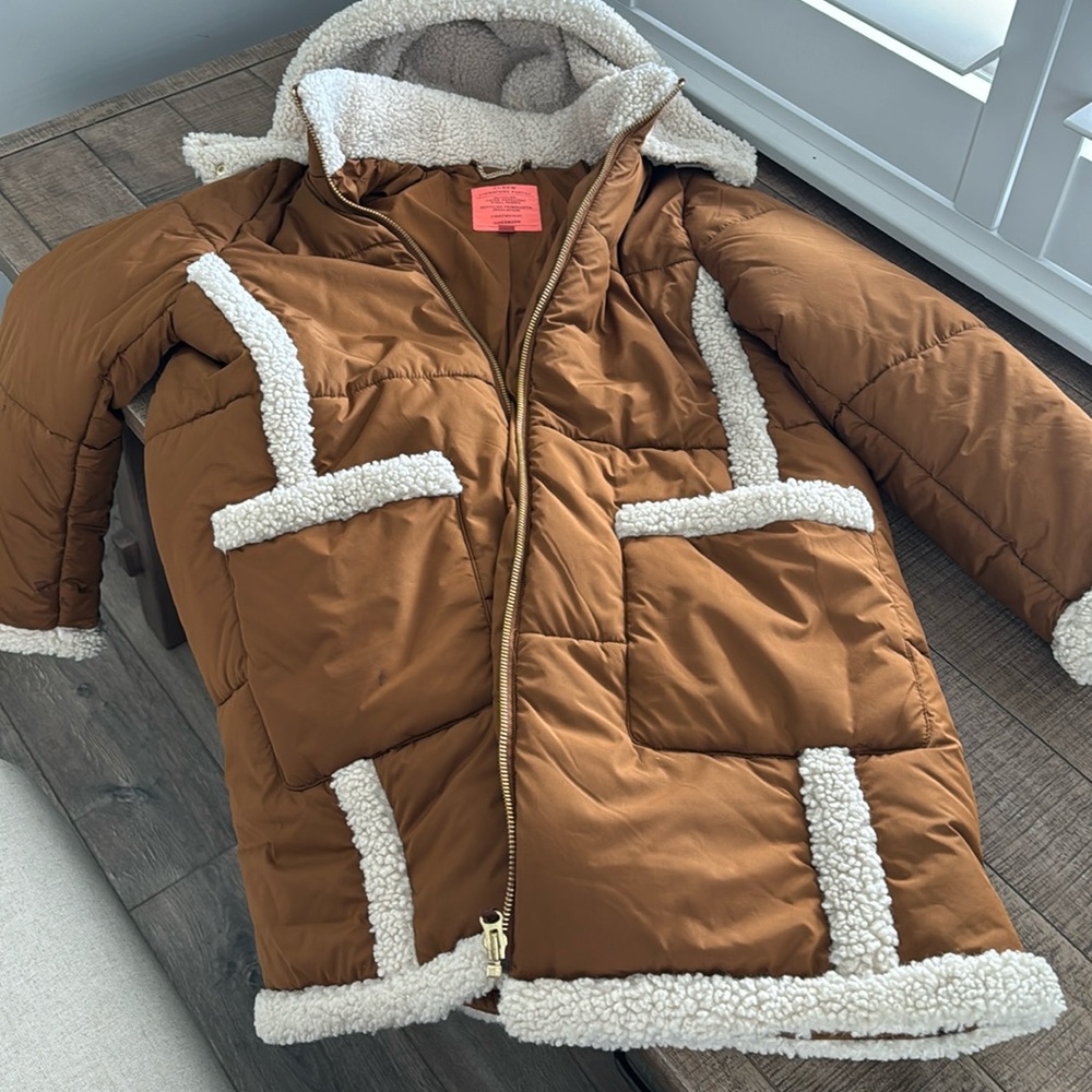 Sherpa Puffer jacket